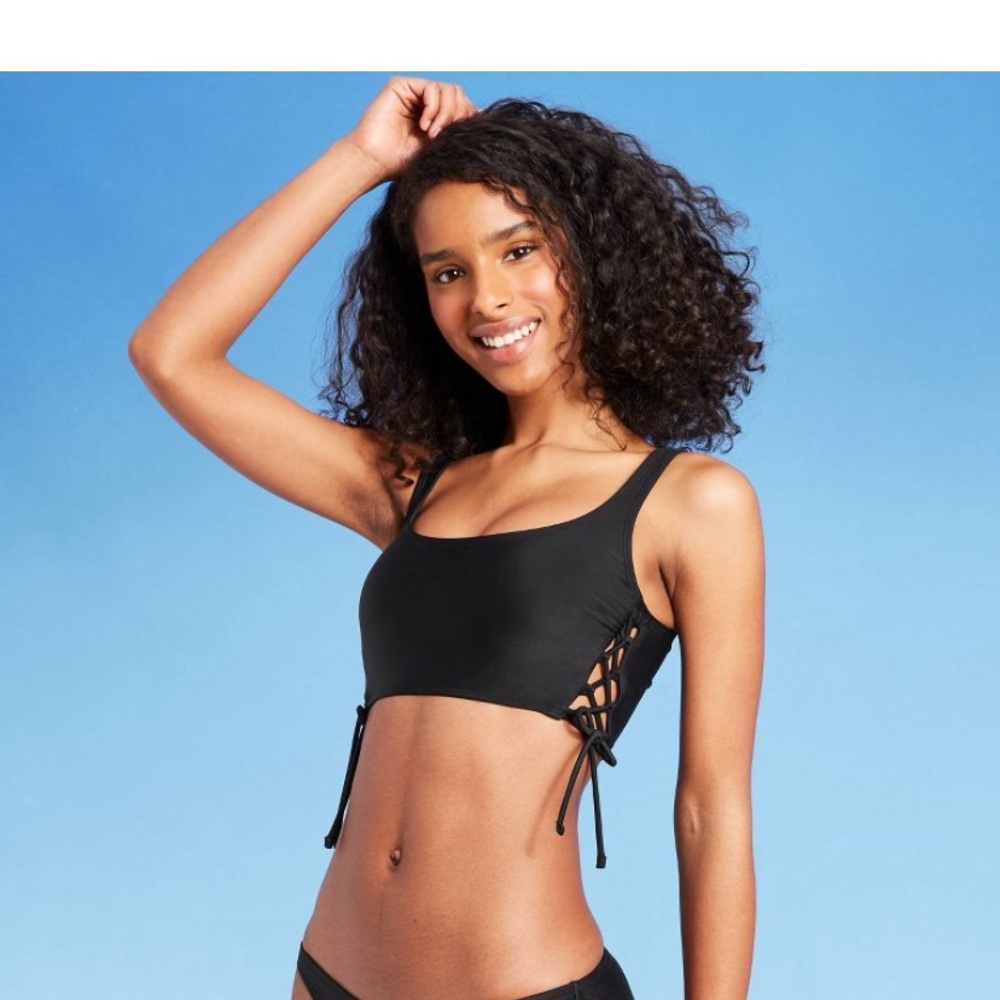 Bralette bikini tank top